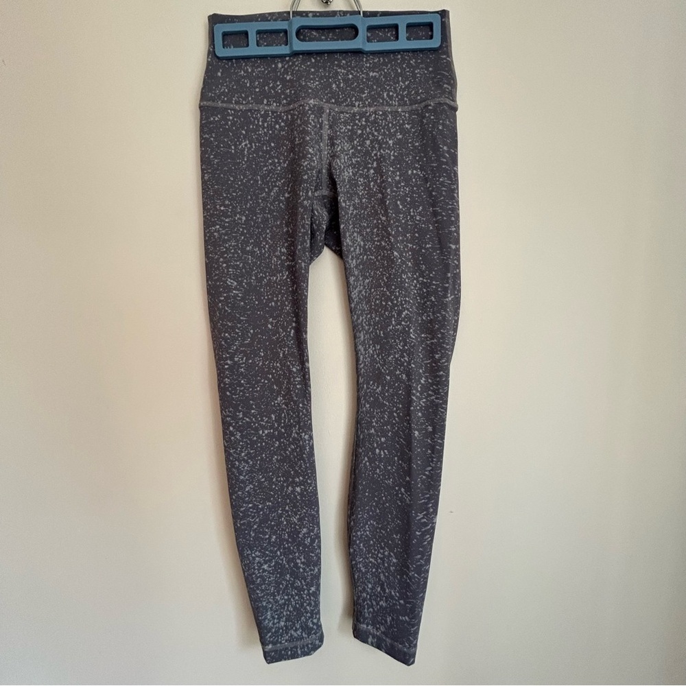 Lululemon Wunder Under High-Rise Tight 25" Spray Washed Asphalt Grey